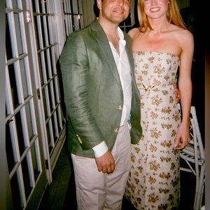 Tory Burch Floral Jacquard Bustier Dress NWT